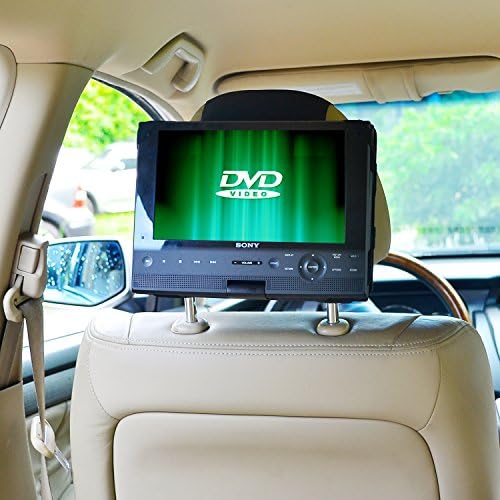 おすすめ Tfy スイベル フリップdvdプレーヤー10インチ車載用カーヘッドレストマウント ベルト