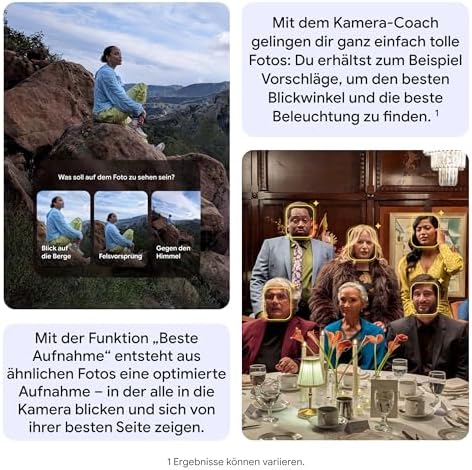 Pixel 10a – 7 Jahre Betriebssystem- und Sicherheitsupdates, mehr als 30 Stunden Akkulaufzeit, Kamera-Coach, Gemini Live, Pixel-Sicherheitsfunktionen - Fog, 128GB