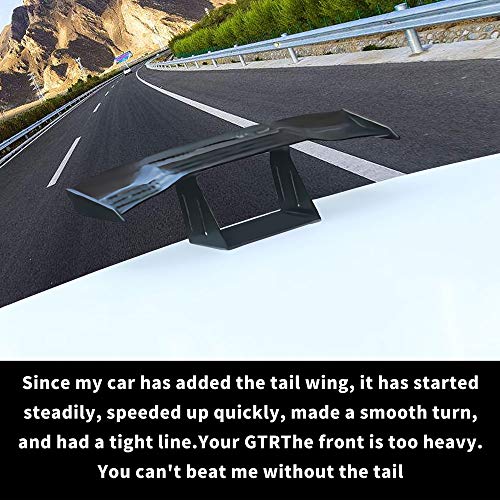 1 Mini+Spoiler+Decoration+Carbon+Fiber