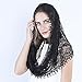 Black Infinity Scarf Mantilla - Catholic Veil Church Veil Head Covering Latin Mass