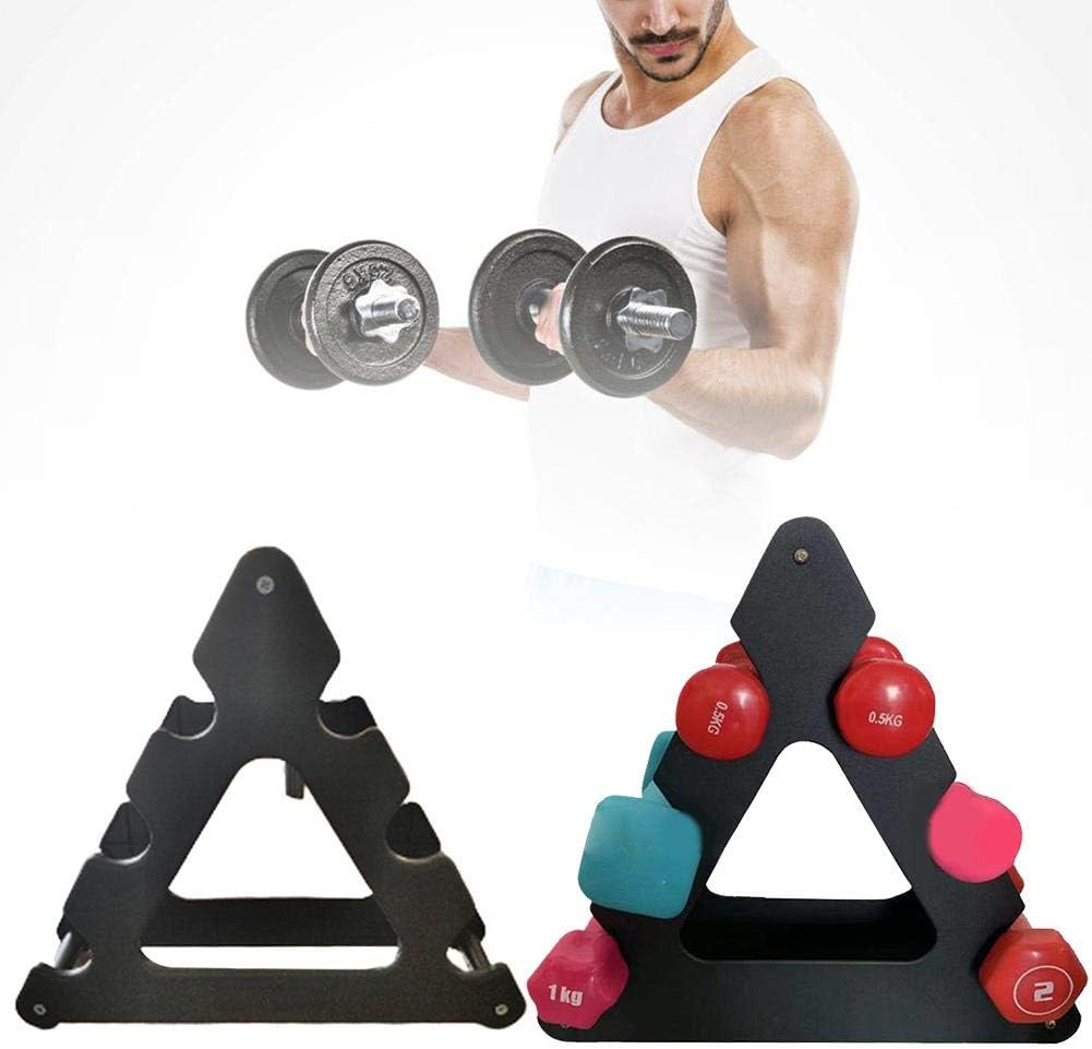 Alacritua Dumbbell Rack Holder, A-Frame Dumbbell Storage Racks, Free Weights Dumbbells Set for Home Gym Exercise,3 Tier Weight Holder Rack Dumbbell Stand, Weight Tower