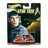 Pop Culture Deco DELIVERY Star Trek / Commander Spock Hot Wheels 2015 Star Trek 50th Anniversary Series Die-Cast Vehicle