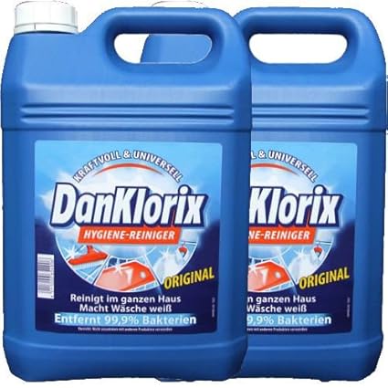 Dan Klorix Hygienereiniger (2x 5 Liter Kanister, blau)
