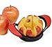 Apple Slicer, Wedger, Cutter and Corer with Easy Rubber Grip Handles and Stainless Steel Blades by Happy Gourmet Kitchenware