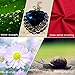 SAMTIAN Macro Ring Flash Photography with 18pcs SMD LED Light【 3 Times Brightness Than 48pcs LED Ring Flash】 for Canon Nikon and Other DSLR Cameras, Fit 49, 52, 55, 58, 62, 67, 72, 77mm Lenses