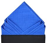 Men's Irish Linen Prefolded Pocket Square Aspen Collection