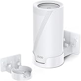 XLTTYWL&reg; Wall Mount for TP-Link Deco WiFi 7 Mesh, White, 1 Pack | Fits Deco B25-Outdoor/BE65-5G/BE75/85/95 &amp; BE17000/22000/33000, Durable ABS, Space-Saving Design, Secure Mount