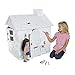 Emily Rose Incredible Dollhouse or Kid's Play House, Ready to Paint and Decorate | Great Party Activity! (Safari House)