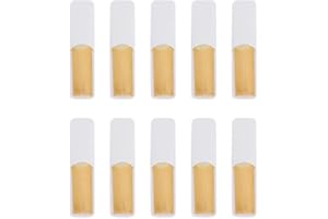 10Pcs Saxophone Bamboo Reeds, Reeds for Bb Tenor Sax Saxophone Accessories