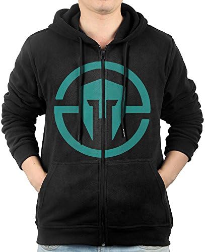 ADKKSI Casual Mens League Of Legends Team IMT Immortals Logo Full-Zip Sweatshirt Hoodie Jacket