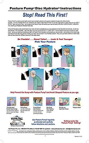 Posture Pump POS1100S Cervical Disc Hydrator, Standard Version - Thumbnail 4