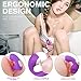 Clitoral Sucking Vibrator with 9 Suction & Vibration Modes, Wearable Dildos Couple Clitoris G-Spot Stimulation, Rechargeable Waterproof Massager Sex Toys for Women, Couples