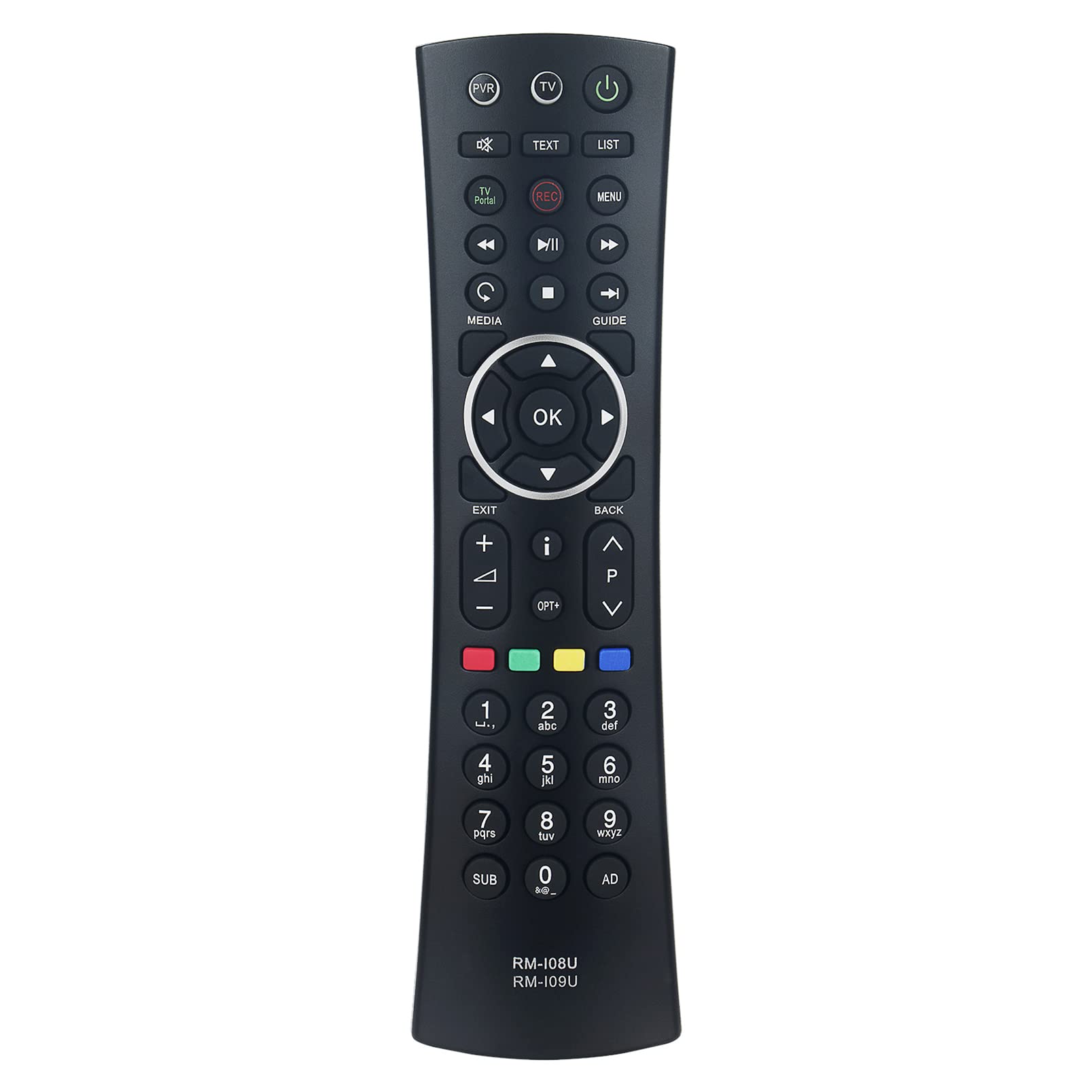 ALLIMITY RM-I08U RMI08U Remote Control Replace fit for Humax Freesat FreeTime Satellite HB1000S HB-1000S HDR1000 HDR-1000 HDR1010S HDR-1010S HDR1100 HDR-1100 HDR-1100S HDR-1800T HDR-2000T