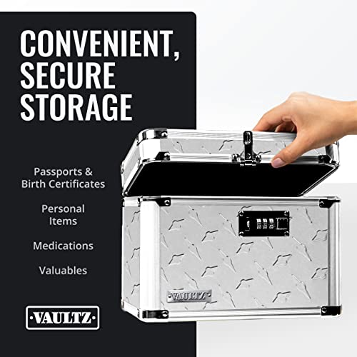 Vaultz Combination Lock Box Pack of 1/210 x 7.25 x 7.75 Inch