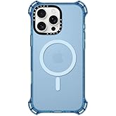 CASETiFY Bounce Case for iPhone 16 Pro Max [Shockproof / 21.3 ft. 6X Military Grade Drop Protection/Compatible with Magsafe] - Baby Blue