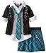 Beautees Little Girls' Collar and Cuff Two-Piece Set
