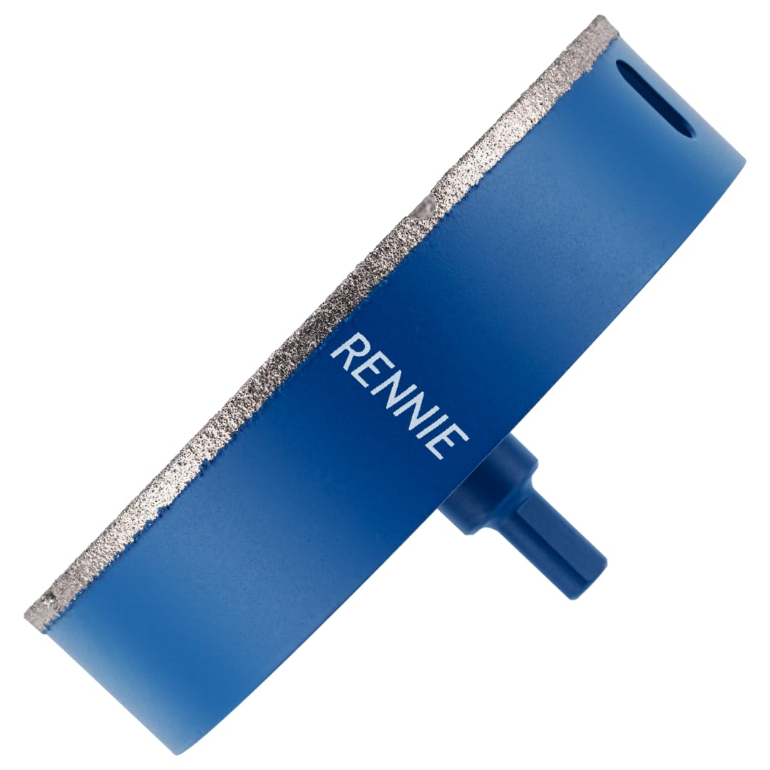 140mm Diamond Hole Saw Drill Bit With Tri Shank For Porcelain Tiles Ceramic Slate Stone Granite Marble Glass. Diamond Core Holesaw/Hole Cutter — image 1