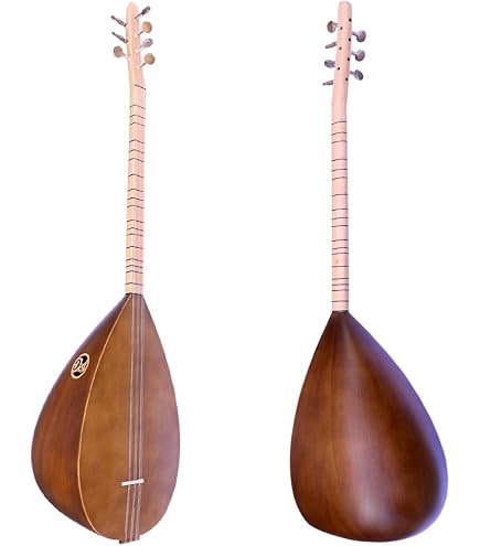 Amazon.com: Turkish Long Neck Walnut Baglama Saz for Sale
