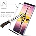 Galaxy Note 9 Screen Protector [2Pack], 3D Curve Edge Tempered Glass[9H Hardness][Anti-Scratch][Anti-Bubble][High Definition] Tempered Glass Screen Protector Compatible with Samsung Galaxy Note 9