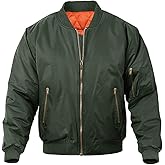 MAGNIVIT Men's Bomber Jacket Casual Fall Winter Military Jacket and Coats Outwear