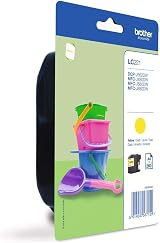Brother LC221Y Yellow Ink Cartridge Standard Yield Single Pack view 2