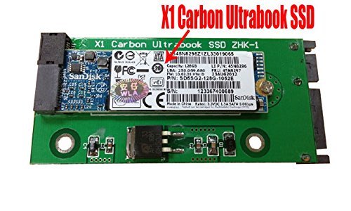 Aneew 26pin SSD to SATA Adapter Card with USB Cable for Sandisk SD5SG2 From Lenovo X1 Carbon Ultrabook