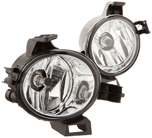 Winjet WJ30-0182-09 Clear Lens Fog Light Kit (Nissan Altima/Quest Wiring Kit Included)
