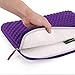 Laptop Sleeve, EveCase 11.6'' ~ 12.5'' Chromebook/Ultrabook Notebook Diamond Foam Splash & Shock Resistant Neoprene Sleeve Case Travel Bag (Purple)