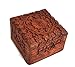 Christmas Thanksgiving Gifts - StarZebra Jewelry Box Novelty Item, Unique Artisan Traditional Hand Carved Rosewood Jewelry Box From India - Beautiful Gift Inside