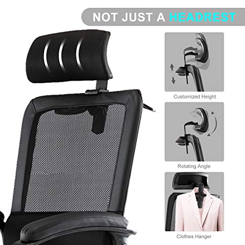 Smugdesk Office Chair, High Back Ergonomic Mesh Desk Office Chair with