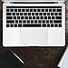 FORITO Palm Rest Cover Skin with Trackpad Protector for 2017 or 2016 Released 15 Inch MacBook Pro Model A1707 with Touch Bar (Silver)