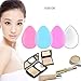 [2017 New Version ] 4 Pack Silicone Puffs, ESEOE Silicone Makeup Sponge - Zero Makeup Waste for Blending Liquid Foundation or Creams