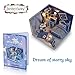 Blue Miniature DIY Wooden Dollhouse Mini Creative Room With Furniture, Accessories & Kits | Cute Elegant Dollhouse With Lights & Easy Assembly | Great Gift Idea for Birthdays,Collectors, Crafts & More