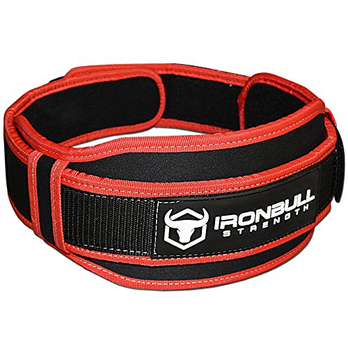 Iron Bull Strength Weight Lifting Belt High Performance Neoprene Back