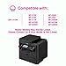 Precise Point Compatible Toner Cartridge Replacement for Canon 137 (9435B001AA) (Black, 2-Pack)