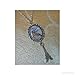 Pandahall 10pcs Antique Silver Oval Zinc Alloy Pendant Settings for Cabochon & Rhinestone, DIY Findings for Jewelry Making