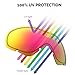 OutdoorMaster OTG Ski Goggles - Over Glasses Ski/Snowboard Goggles for Men, Women & Youth - 100% UV Protection (White Frame + VLT 13.5% Pink Lens with Full REVO Pink)