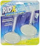 RID-X Septic Tank System Treatment and Toilet Bowl Cleaner, 2-Dose Dual Action Blocks, 2 Count