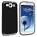 Black Soft Flexible TPU Gel Case Skin Cover for the Samsung i9300 Galaxy S3 S III