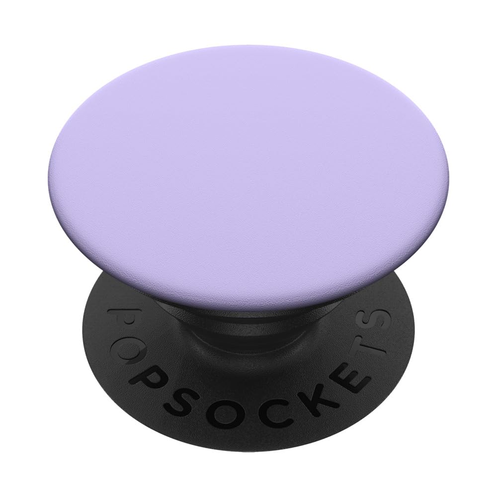 PopSockets Soft Pale Lavender Purple Plain Solid Designer Matte Color PopSockets PopGrip: Swappable Grip for Phones & Tablets