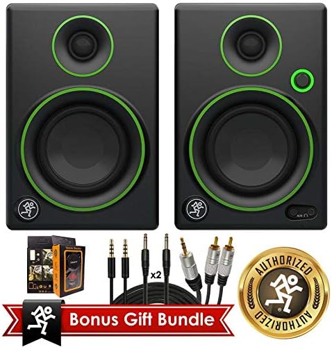 Mackie CR Series CR4-4" Creative Reference Multimedia Monitors (Pair) Bundle A