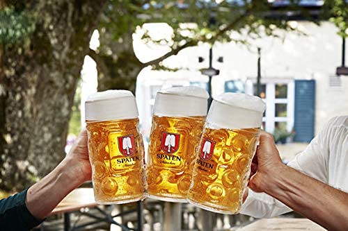 SPATEN Münchner Hell Flaschenbier, MEHRWEG im Kasten, Helles Bier aus München (20 x 0.5 l) 4