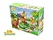 Prehistoric 28 Piece Building Block Dinosaur Play set with Alligator, Pterodactyl and Brontosaurus, Compatible Building Brick Playset