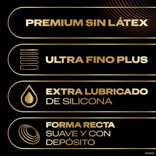 Conexión Total Extra Lubricado - Preservativo Ultra Fino Plus sin Látex con Tecnología Body Feel que Transmite Mejor el Calor Corporal, 10 Condones Extra Lubricados