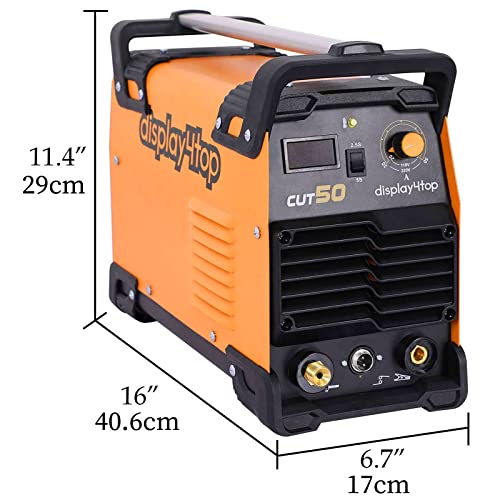 Display4top CUT50 Plasma Cutter, Dual Voltage 110/220V Plasma Cutting