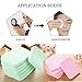 40 Pcs Latex Free Makeup Sponges for Full Coverage Powder, Cream, Liquid Foundation Cosmetics - Long Lasting, Disposable Beauty Blender Foam Applicator Puffs for Sensitive Skin (40pcs/2bags)