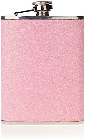 8oz Stainless Steel Alcohol Drink Liquor Whisky Hip Flask Pink