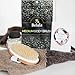 Belula Dry Brushing Body Brush. Medium Soft Dry Brush for Cellulite and Lymphatic. for Beginners. Exfoliating Skin Brush and Free Konjac Sponge, for a Softer, Glowing Skin