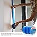 XFasten Professional Blue Painters Tape 2 Inch x 60 Yards (3-Pack) Bulk Blue Masking Tape for Painting Walls | Residue-Free