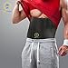 Waist Trimmer Belt For Men & Women - More Fully Adjustable Than Other Waist Slimming Ab Belts - Provides Best Support For Lower Back & Lumbar - Results Guaranteed! (1)